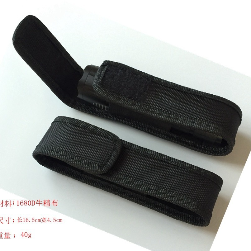 Strong light T6 flashlight cloth cover 103 cloth bag R5 strong light flashlight universal protective cover factory wholesale in stock supply