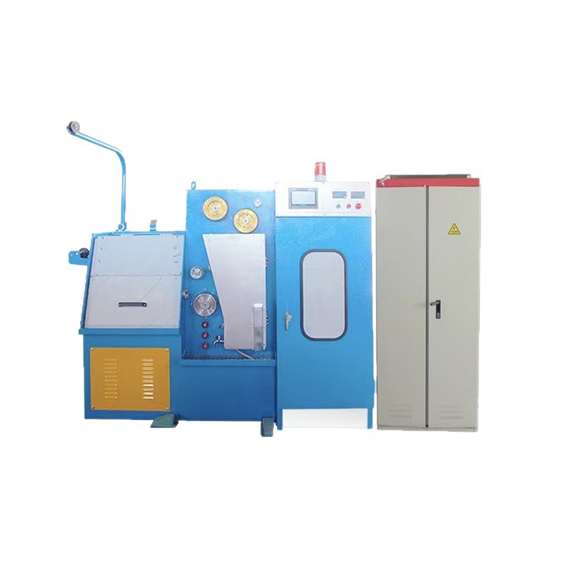Vertical 24Dt Copper Wire with Continuous Annealing Drawing Machine Industrial Copper Wire Metal Wire Large Drawing Equipment
