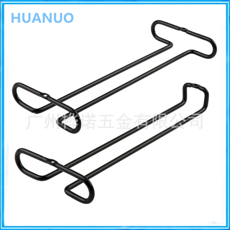 Подставка для бокалов из железа вешалка для вина в шкафу подвесная полка для хранения перевернутых бокалов вино вешалка для бокалов