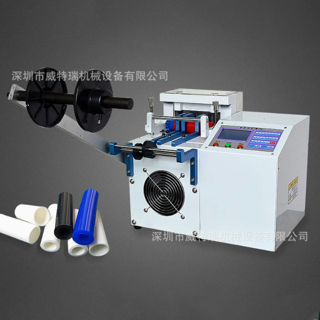 Fully Automatic Computer Pipe Cutting Machine Pe/Pvc Silicone Tube Teflon Tube Cutting Machine Heat Shrink Tube Round Tube Cutting Machine