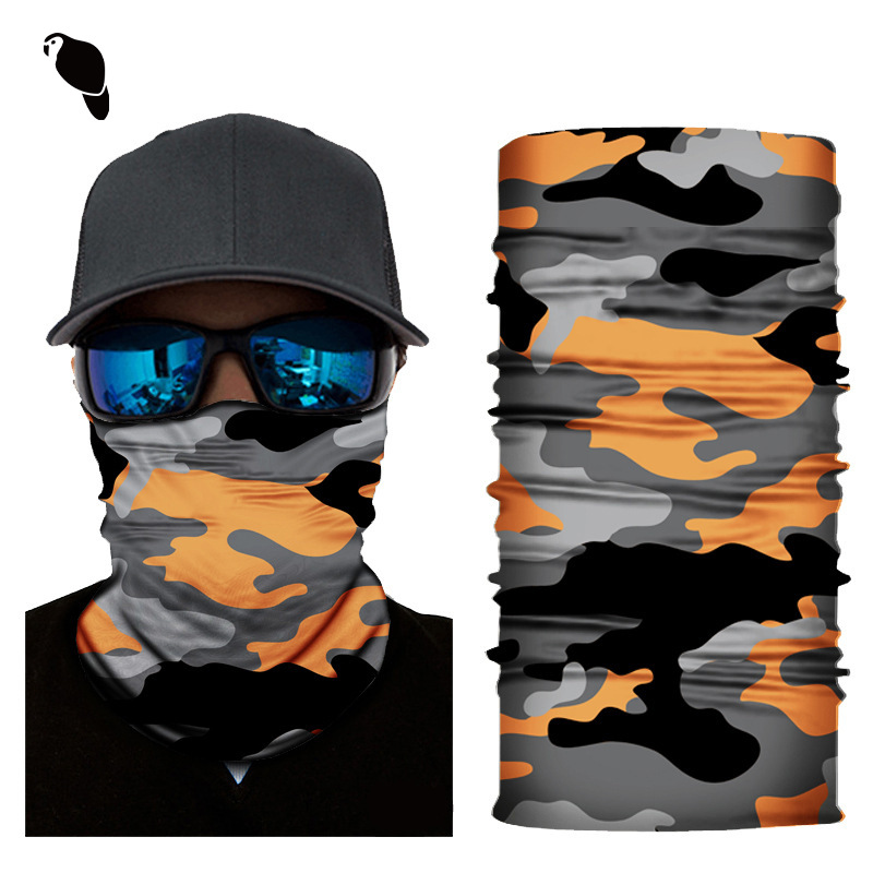 Xunhui Magic Headscarf Seamless Outdoor Sports Multifunctional Cycling Mask Neck Gaiter Windproof Sunscreen Neck Protector Wristband