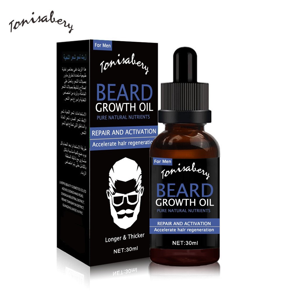 30ml Beard Oil Care Soft Skin Softening Beard Essential Oil Nourishing Spot
