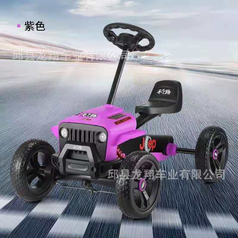 Spot supply children's four-wheel bicycle boys and girls kart anti-rollover sliding balance toy car