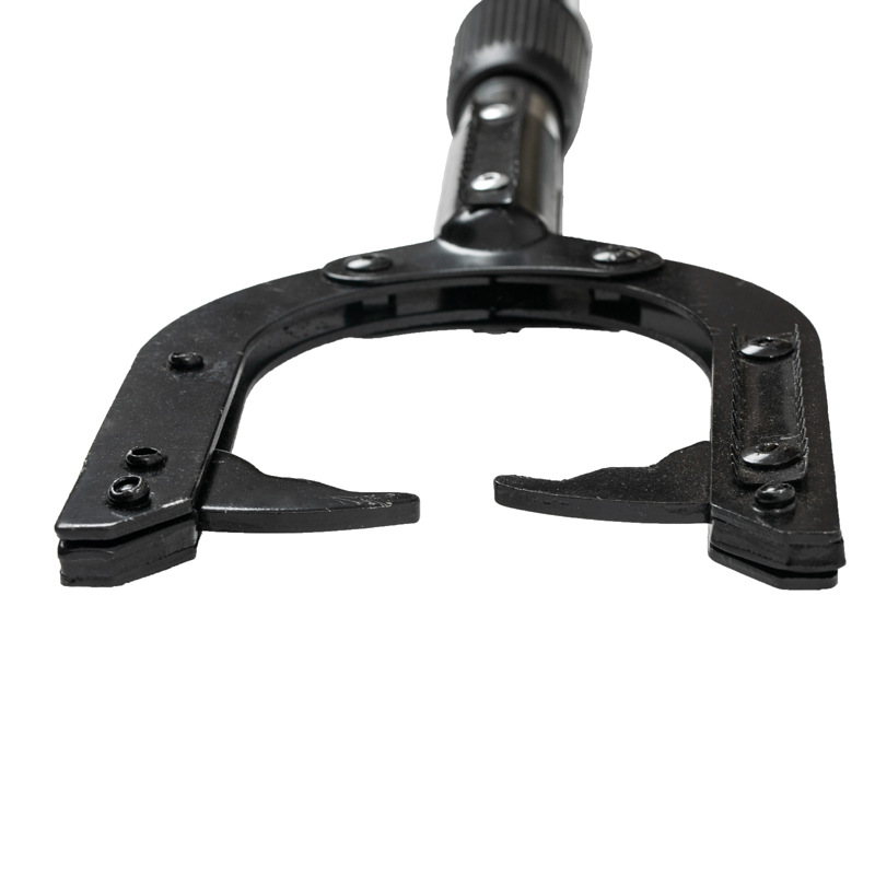 Iron-Headed Foot Fork Telescopic Stainless Steel Catching Fork Security Equipment Eight-Piece Set Security Anti-Riot Equipment Campus Equipment