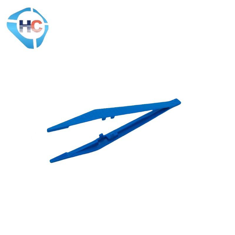 Plastic Tweezers, Dressing Tweezers, Disposable Medical Plastic Tweezers, Pointed Tweezers, Manufacturer Supply