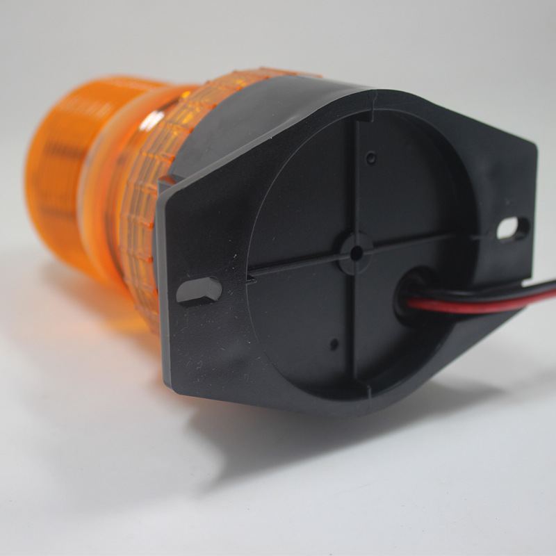LED car round warning light traffic construction strobe signal light yellow warning engineering school light forklift light