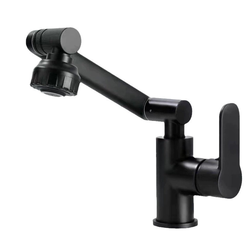 Mechanical arm universal faucet lucky cat universal faucet basin faucet hot and cold faucet