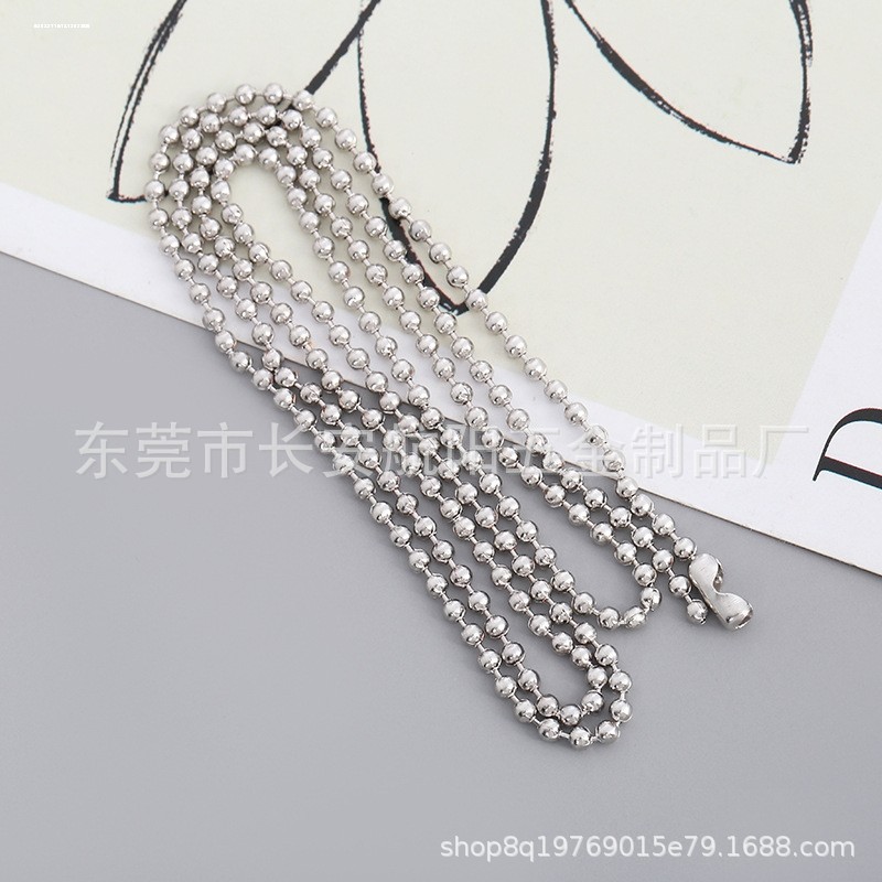 Large Supply of Colorfulful Wave Bead Chains Metal Colorfulful Wave Bead Chains 1.5 2.0 2.4 Metal Colorfulful Wave Bead Chains