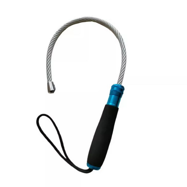 Steel Wire Whip, Tactical Whip, Self-Defense Training Dog Stick, Car-Mounted Outdoor Sports Tool, Stainless Steel Whip