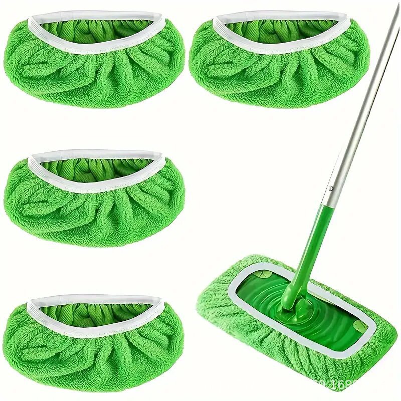 Suitable for Swiffer Mop Replacement Cloth Cover Mop Cloth Floor Mop Household Wet and Dry Rotating Mop Cloth Cover