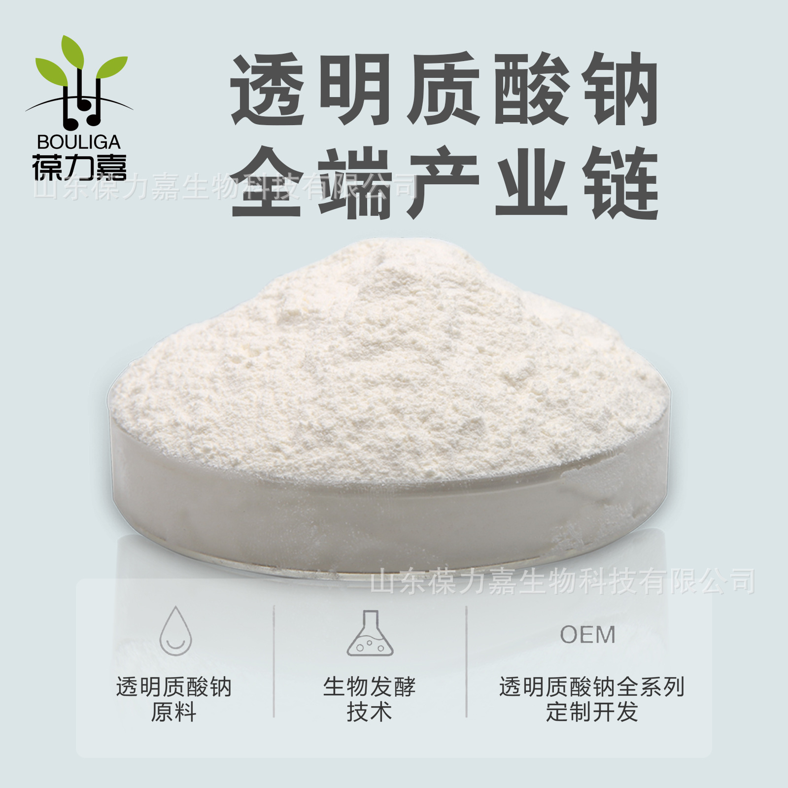Sodium Hyaluronate Food Grade Oral Hyaluronic Acid Powder 3000 Molecular Weight Small Molecule Beauty Oligomeric Hydrolysis