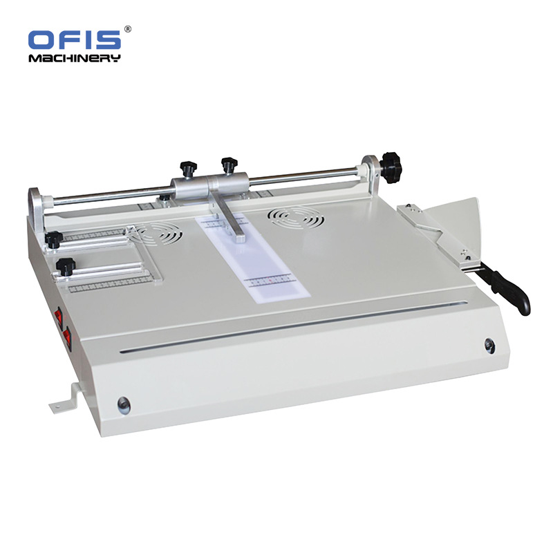 100H book case machine A4 sealing machine automatic hemming center positioning hardcover forming machine