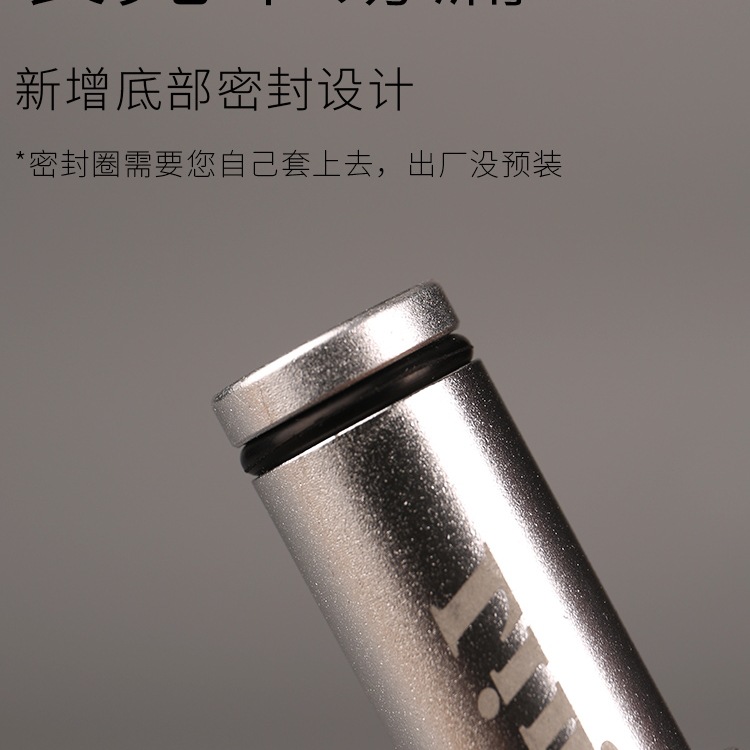 Snuff Bullet Snuff Bottle Metal Bullet Snuff Bottle Is Convenient for Playing with Snuff, Double Smoke Volume, Anti-Side Leakage, Can Be Used with One Hand