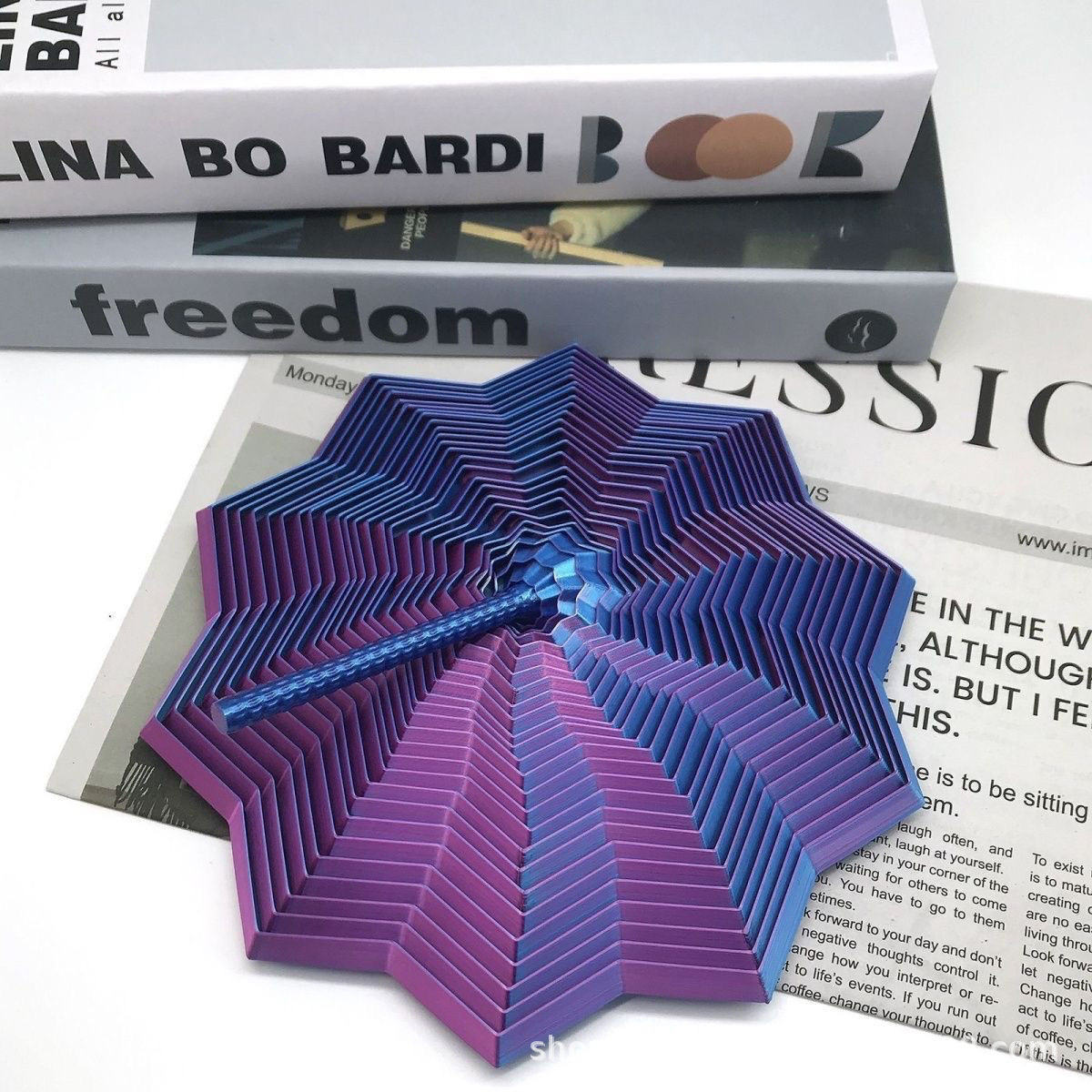 Модная 3D печатная башня моркови игрушка для детей для снятия стресса и исцеления, градиентная спиральная башня 3D спиннер