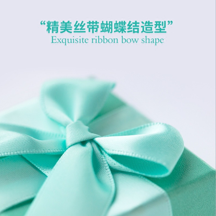 Small fresh sweet bow jewelry box ring box jewelry box bracelet necklace box gift wholesale box Z002