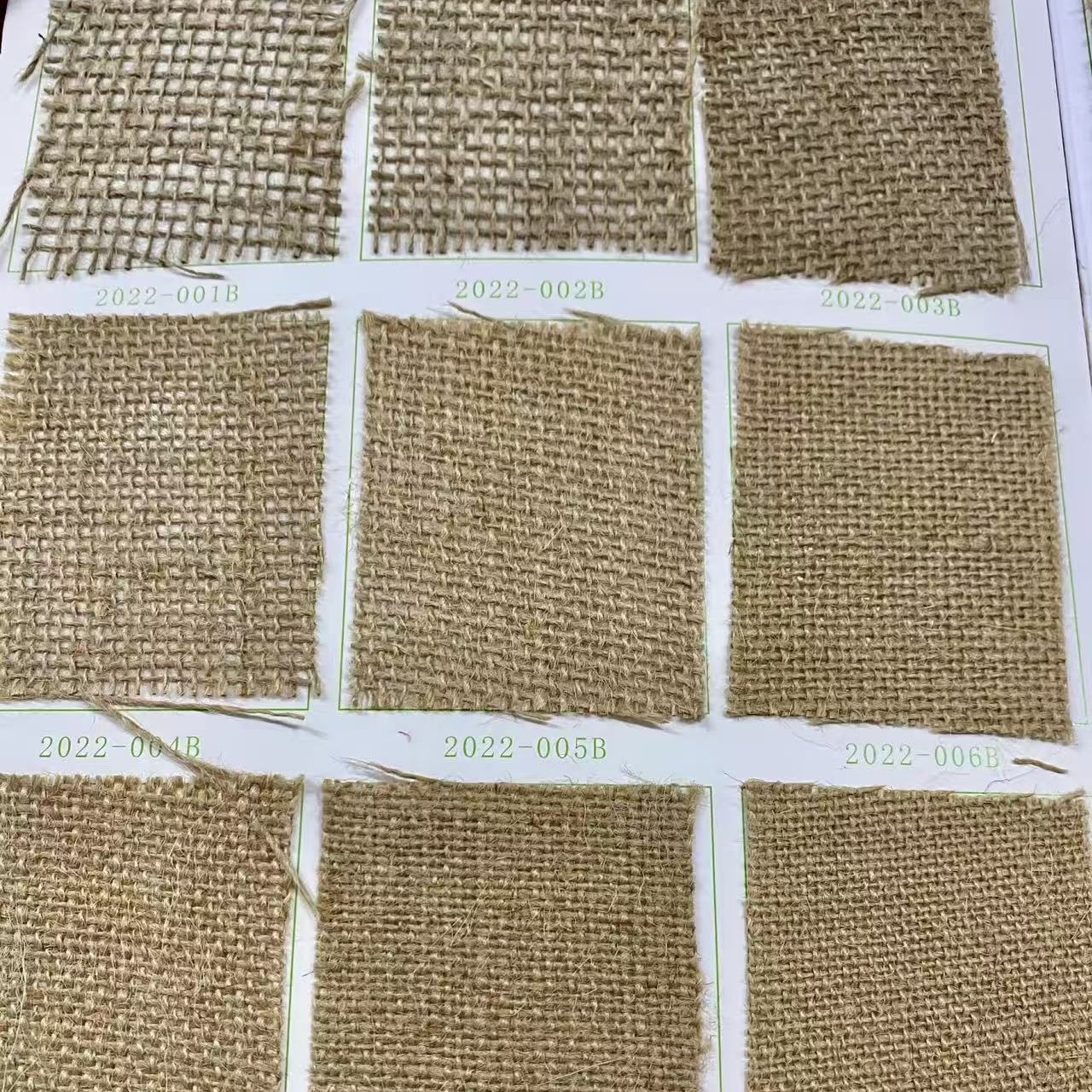 Jute in stock Fabric 40506070 Jute Handbag Material Coarse Retro Linen Fabric