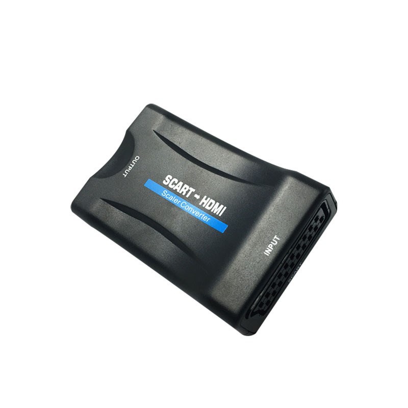 Конвертер Scart в HDMI Scarttohdmi видеопроектор многоинтерфейсный HD высококачественный конвертер