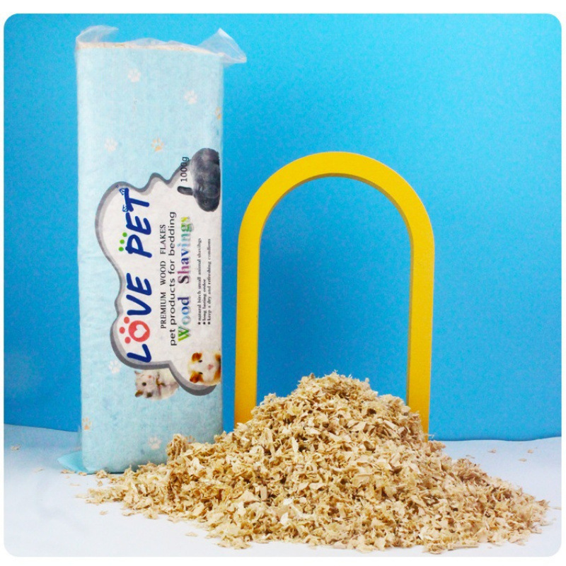 Hamster Sawdust 500G/1Kg Small Pet Bedding Material Golden Bear Chinchilla Hamster Sawdust Bedding Shavings Sawdust