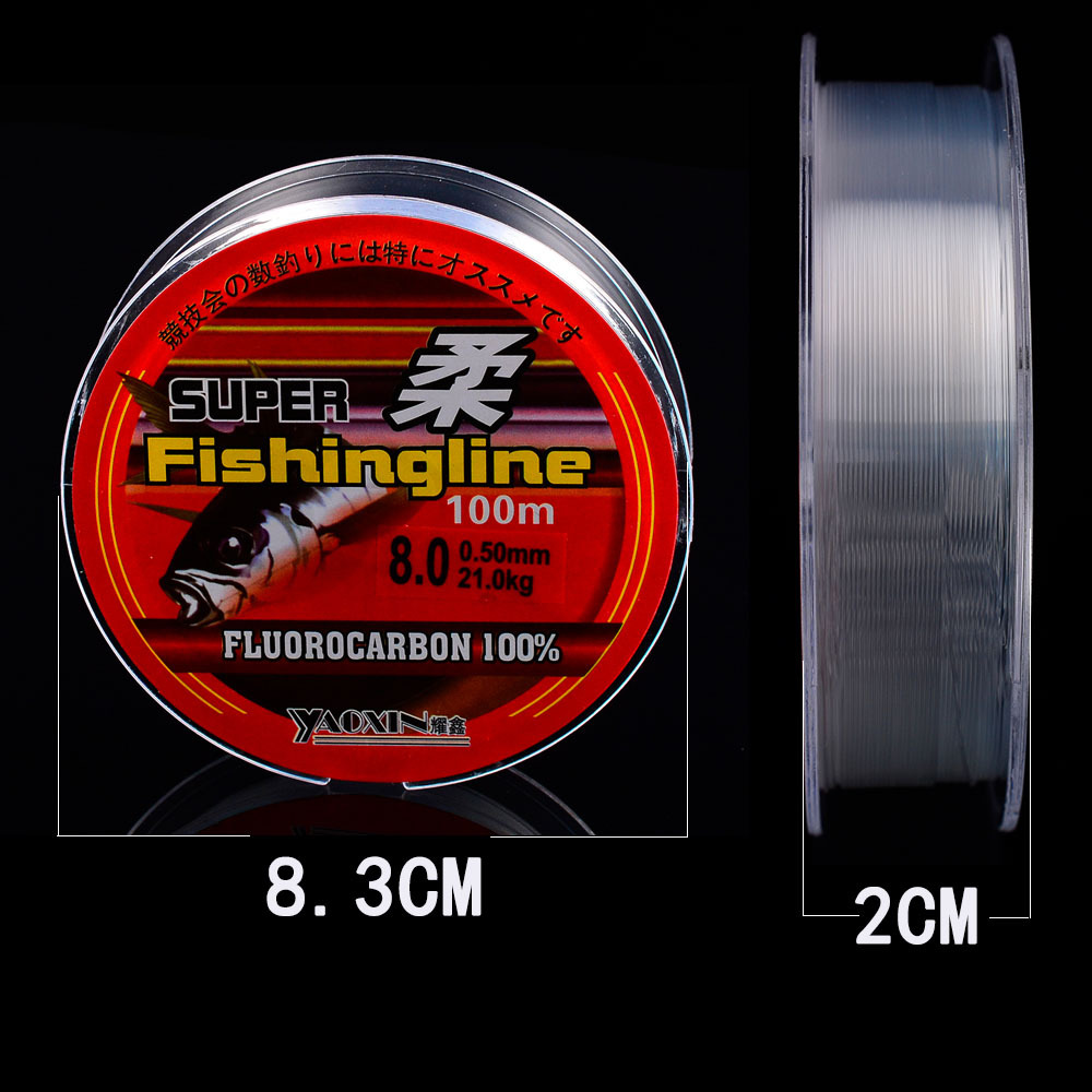 Nylon fishing line 100 meters high horsepower fishing line super pull sea rod fishing line fishing gear wholesale factory direct sales