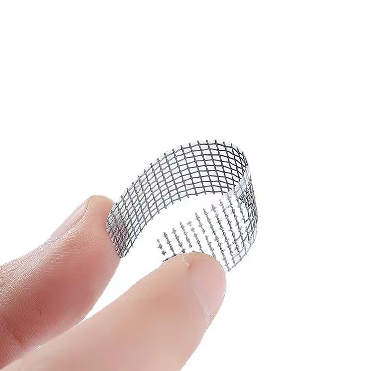 Screen window door and window water outlet anti-mosquito stickers strip water hole window drainage leaking hole stickers gauze hole repair subsidy
