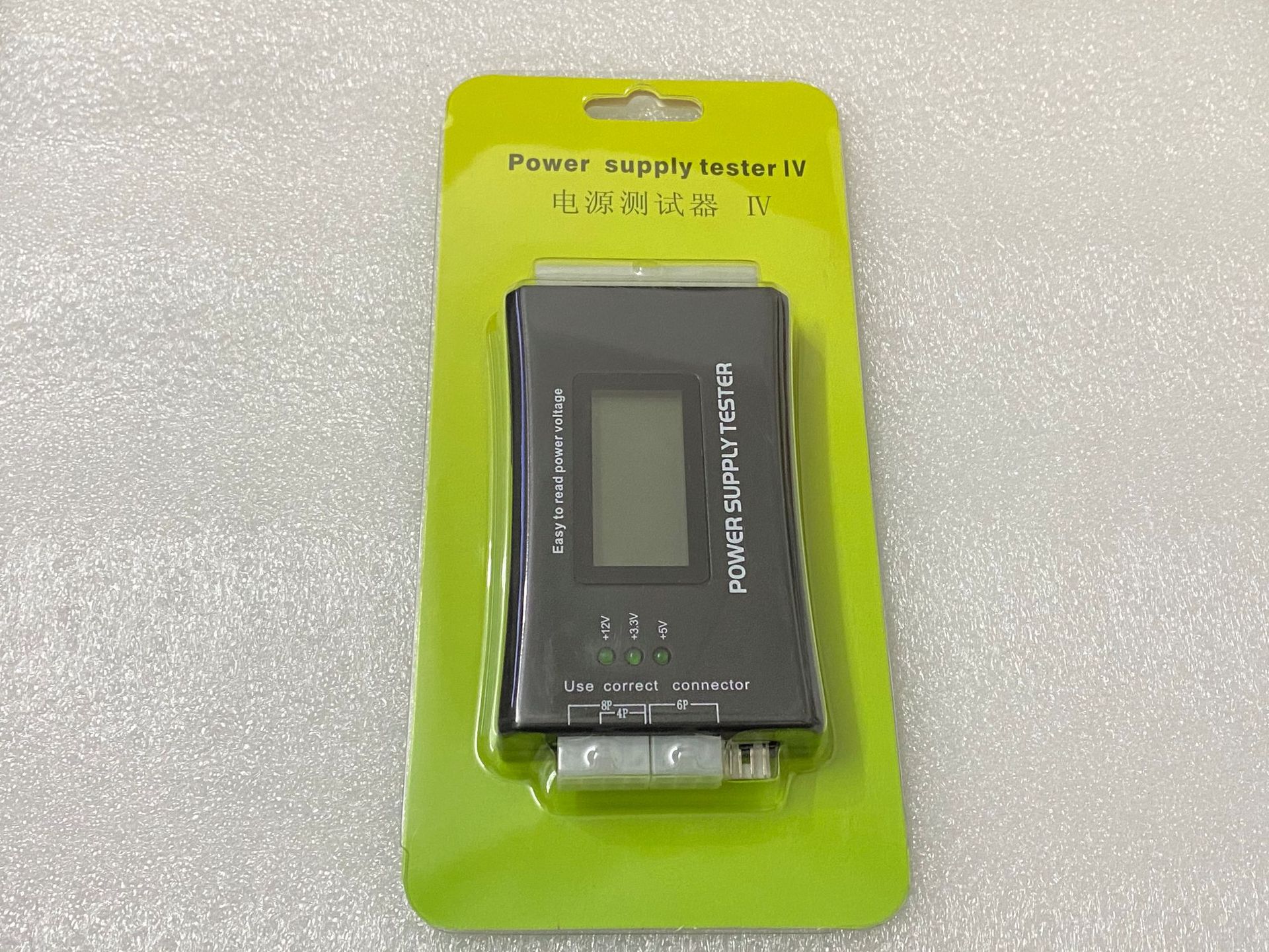 Chassis Power Tester LCD Power Tester ATX Power Tester Tester Plastic