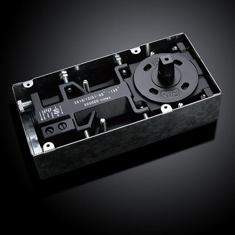 Ground spring hydraulic buffer ground Spring heavy-duty ground hinge framed frameless glass door engineering hardware accessories