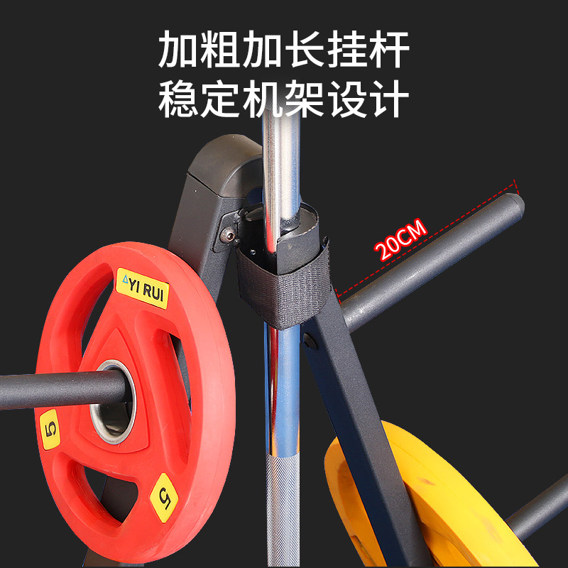 Dumbbell Pieces Barbell Pieces Storage Rack Barbell Pieces Rack Household Barbell Rack Small Hole Pieces Placement Rack Barbell Storage Rack