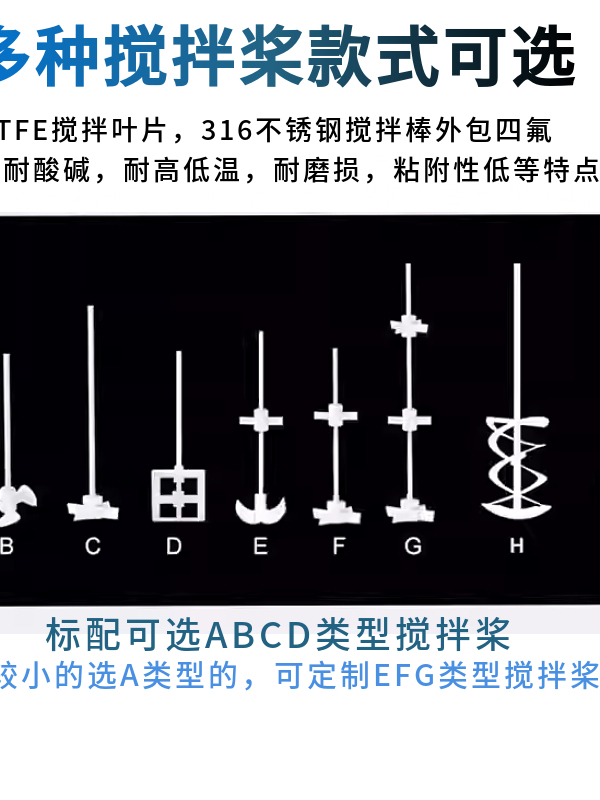 Double-Layer Glass Reactor Laboratory Jacketed Synthesis Reactor Electric Heating High Temperature Resistance Negative Pressure Distillation Stirring