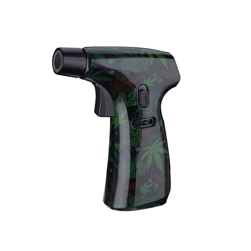 Spray gun can be set fire windproof inflatable barbecue multi-purpose welding gun lighter factory wholesale