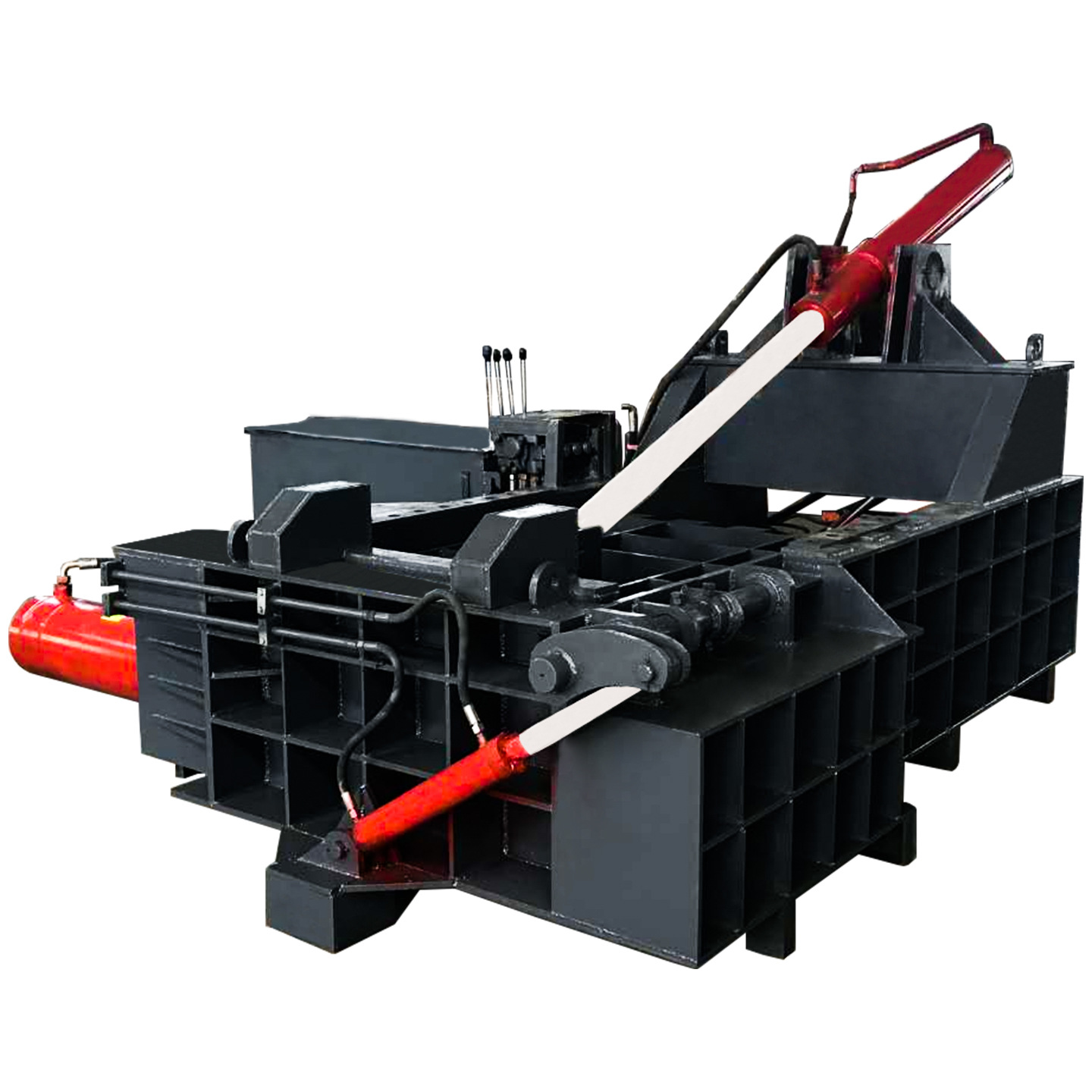 Metal Shavings and Iron Filings Briquetting Machine, Aluminum Alloy Can Scrap Baler, Fully Automatic Scrap Iron and Aluminum Briquetting Machine