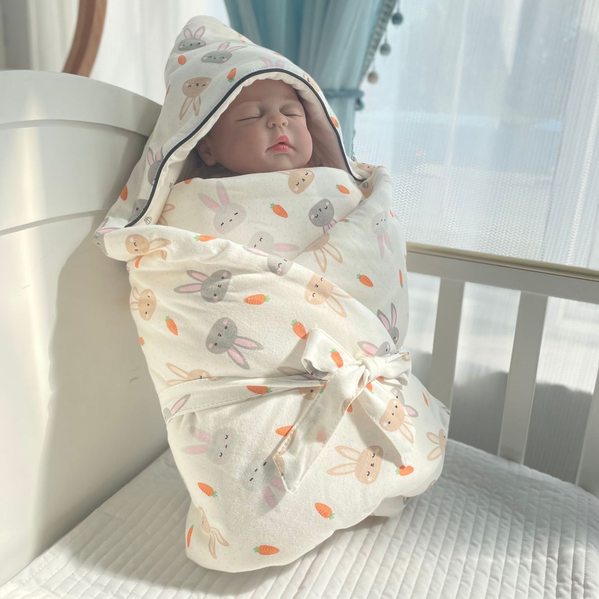 Autumn and Winter New Baby Cotton Quilt Pure Cotton Knitted Newborn Quilt Detachable Pure Cotton Long-Staple Cotton Type a