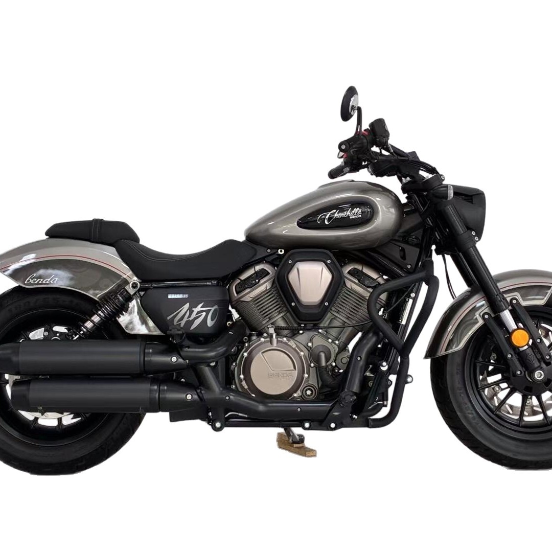 New Benda Chinchilla 450 Cruise Prince Water-Cooled V-Type Twin-Cylinder Retro Motorcycle