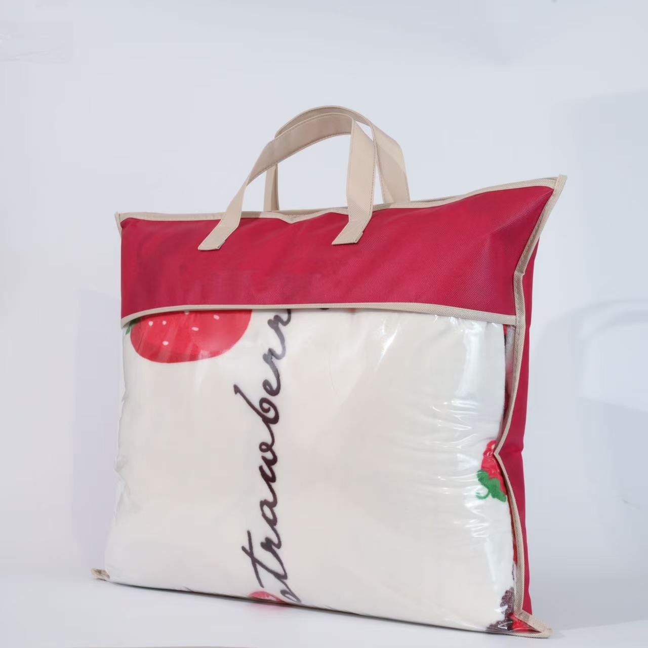 Portable Moving Pillow Bag Storage and Organization Zipper Bag Pillow Core Bag Home Textile Quilt Packaging Bag