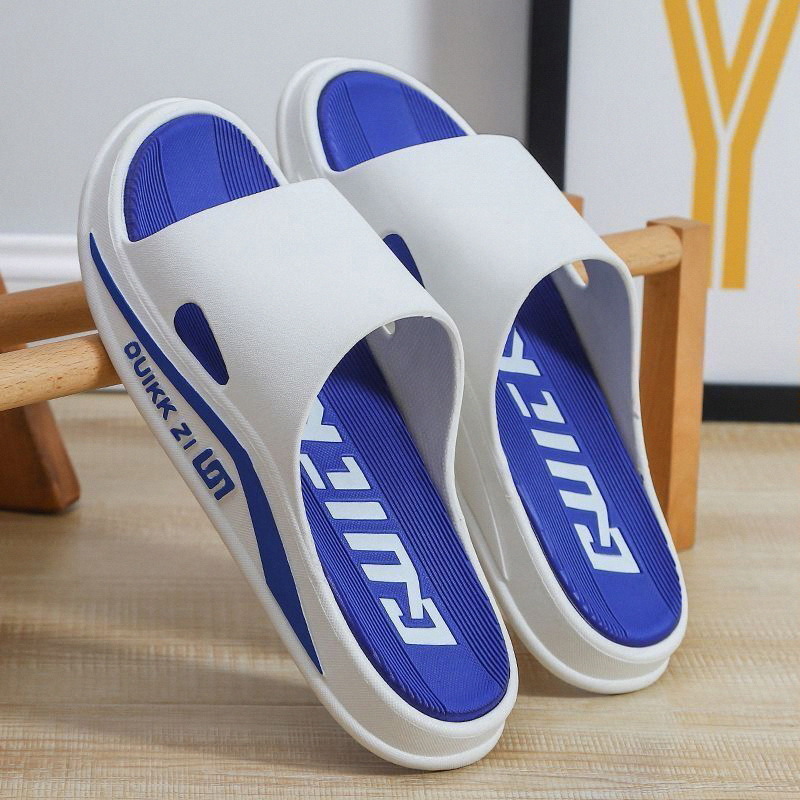 2024 New Slippers, Non-Slip High-End Slippers, Men's Outer Wear, Fashionable Thick-Soled Summer Super Soft-Soled Sandals
