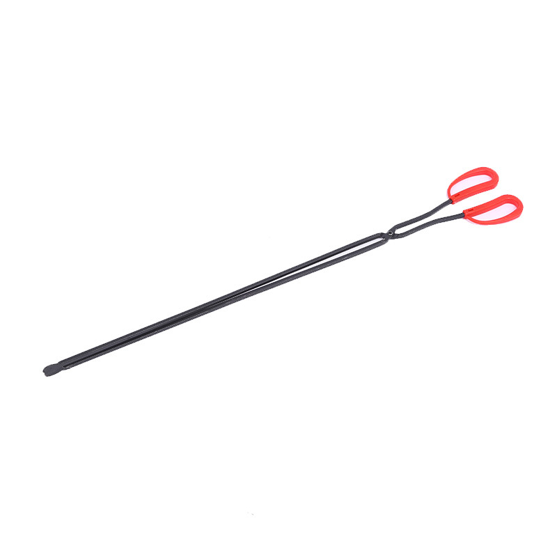 Sanitation flat head tongs pick-up device old-fashioned barbecue honeycomb coal ball tongs clamp plastic handle Clamp School property clamp