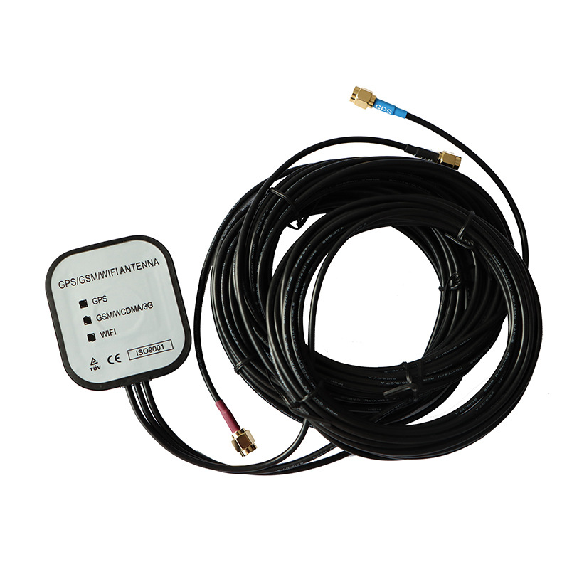 Maxwell Gps+Gsm+Wifi Thick Patch Combination Antenna 1575.42±3Mhz Magnetic Steel Adhesive Antenna