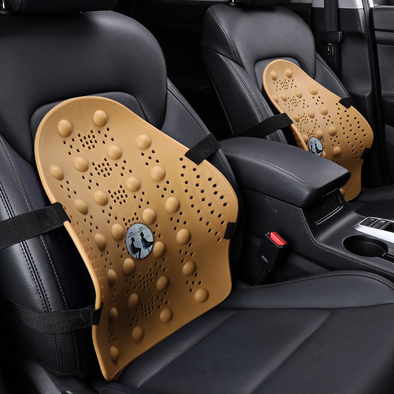 Car lumbar support car office seat hy cushion summer car cushion lumbar support breathable double back cushion summer pillow