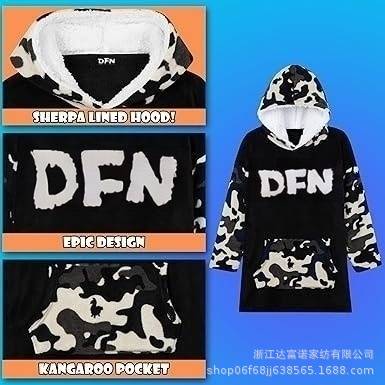 Lazy Clothes, Blanket Hoodie for Boys, Teenagers, Lazy People, Wearable Blankets, Extra Long Lazy Clothes