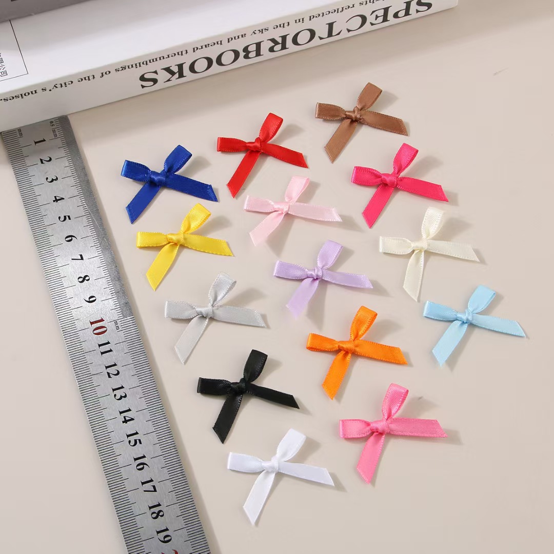 Machine 3-Point Hand-Knotted DIY Intimates Polyester Ribbon Clothing Accessories Crafts Candle Jewelry