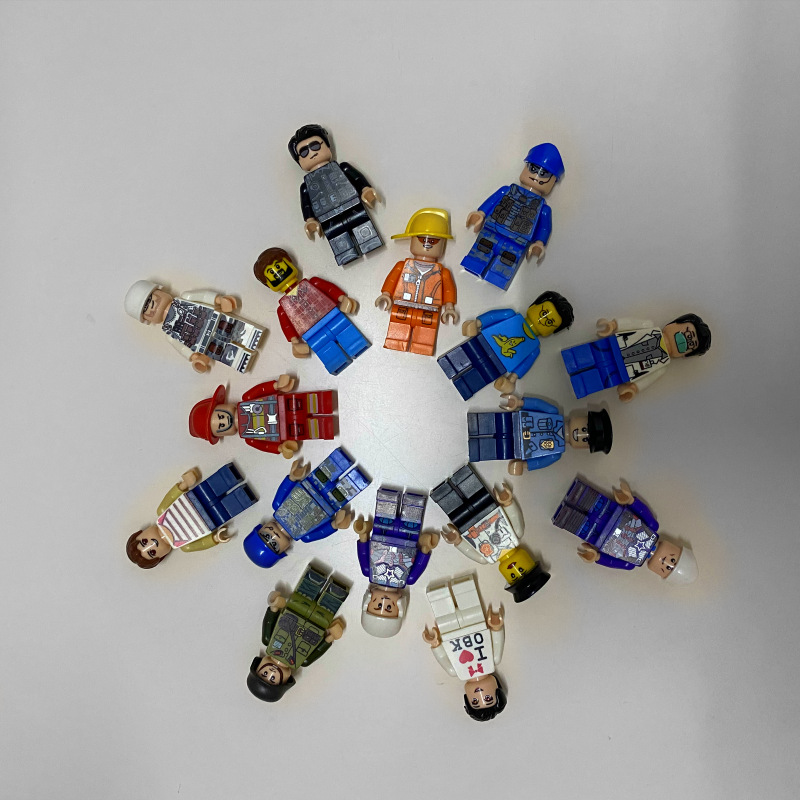 Small Particle Puzzle Assembled Compatible with Lego Building Blocks Urban Series Boys' Children's Toys Hot Sale Wholesale