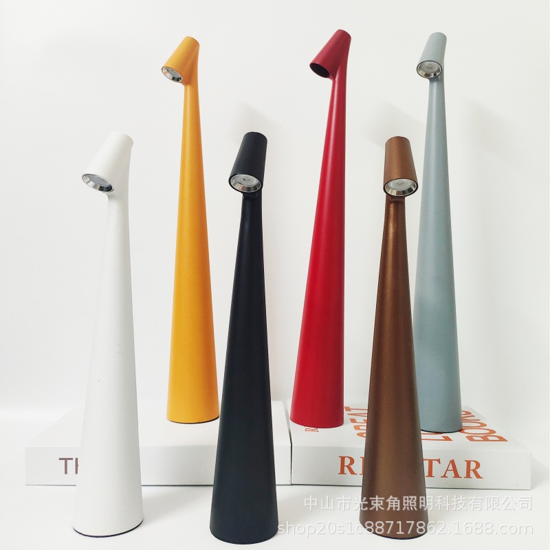 Cross-border in stock color Gao Fushuai desk lamp bar nightclub desk lamp bedroom decorative atmosphere lamp lasting endurance desk lamp