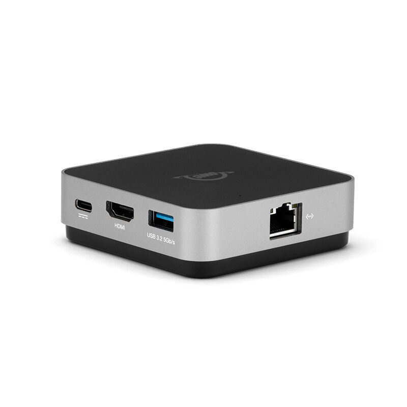 Owc Usb-C Travel Dock Portable Docking Station 5-Port Thunderbolt Adapter