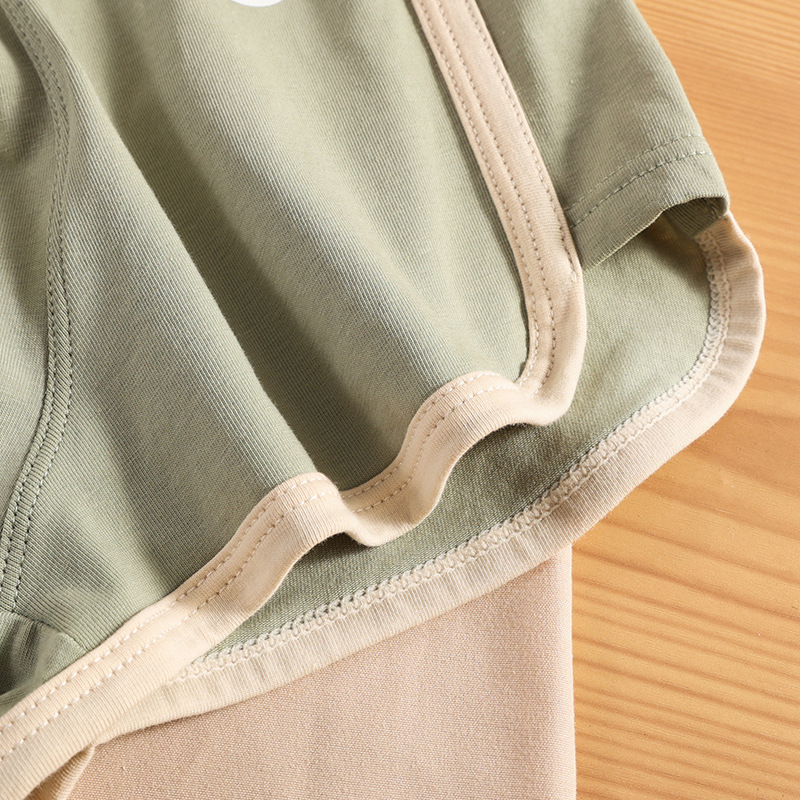 Men's Underwear Men's Pure Cotton Boxer Briefs Summer Loose Breathable Youth Boys Men's Retro Boxer Briefs Trendy