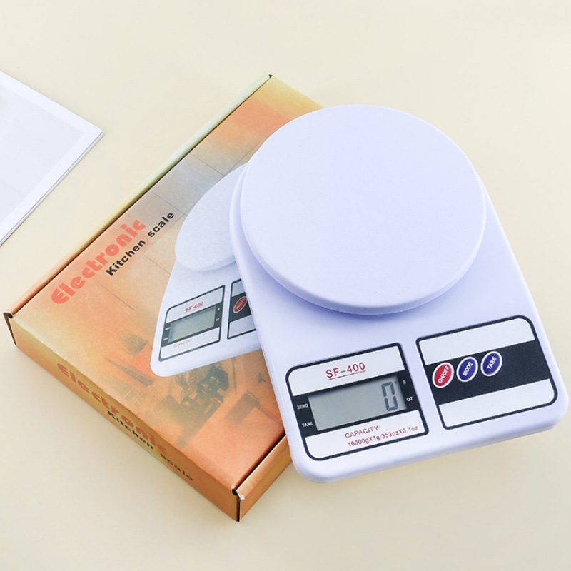 Sf-400 Kitchen Scale Household Small Kitchen Scale Food Digital Scale Baking Scale 10kg Gift Digital Gram Scale