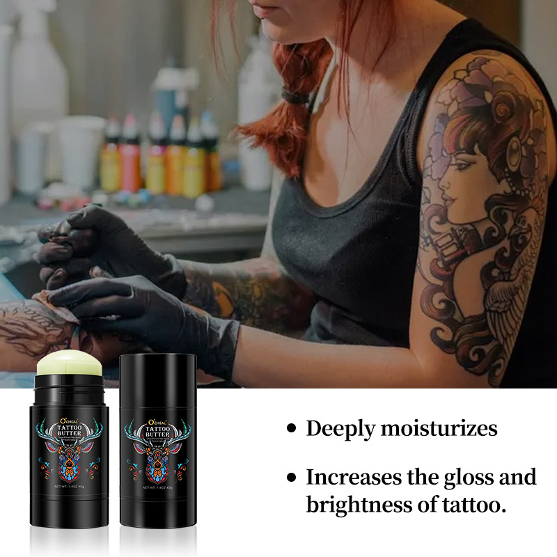 Ocheal Tattoo Care Stick Solid Color Development Moisturizing Skin Care Gentle Tattoo Tattoo Cream Solid Color Long-Lasting