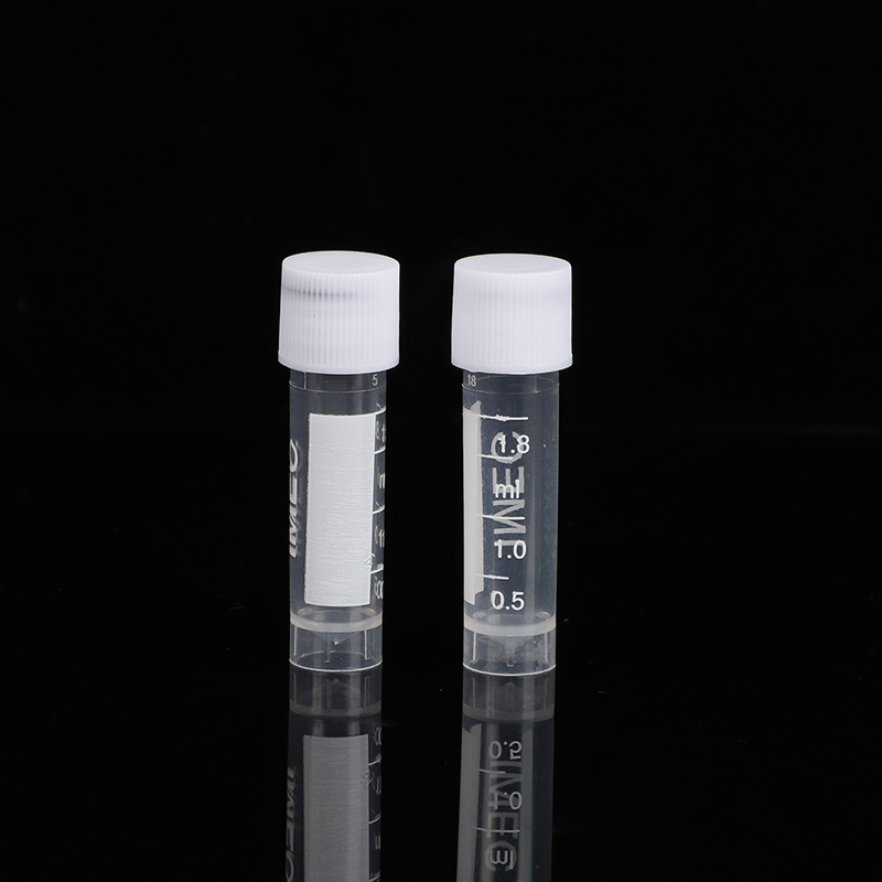 Customized Colored Cryogenic Tubes Wholesale Disposable Centrifuge Tubes with Scale Plastic Test Tubes High Temperature Resistant