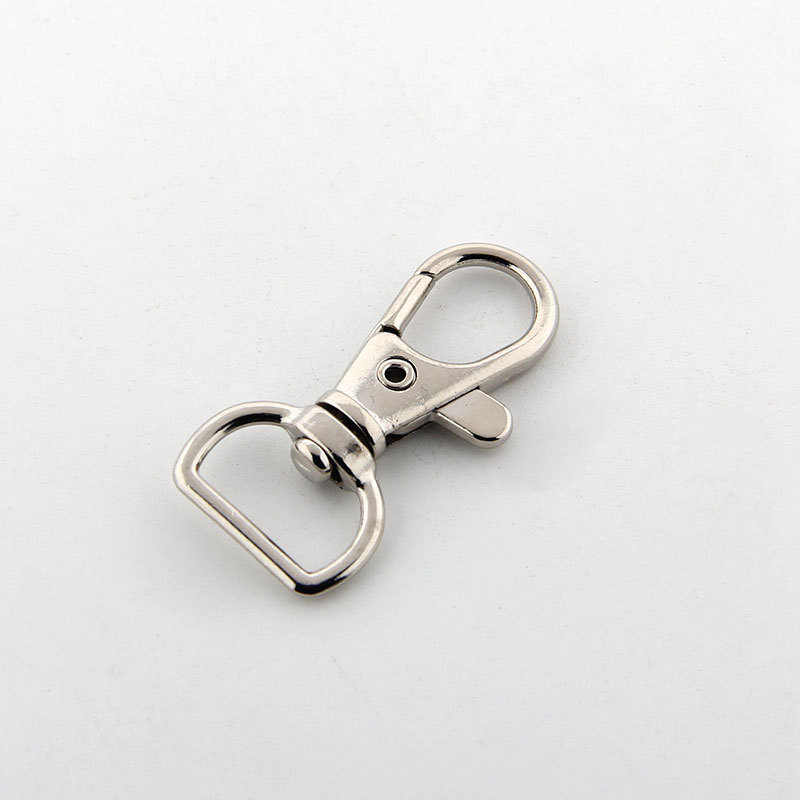 Zinc Alloy Fish Buckle Live Buckle Hanging Key Chain Lobster Buckle Dog Buckle Bookbag Buckle Opening Buckle Certificate Hook Buckle