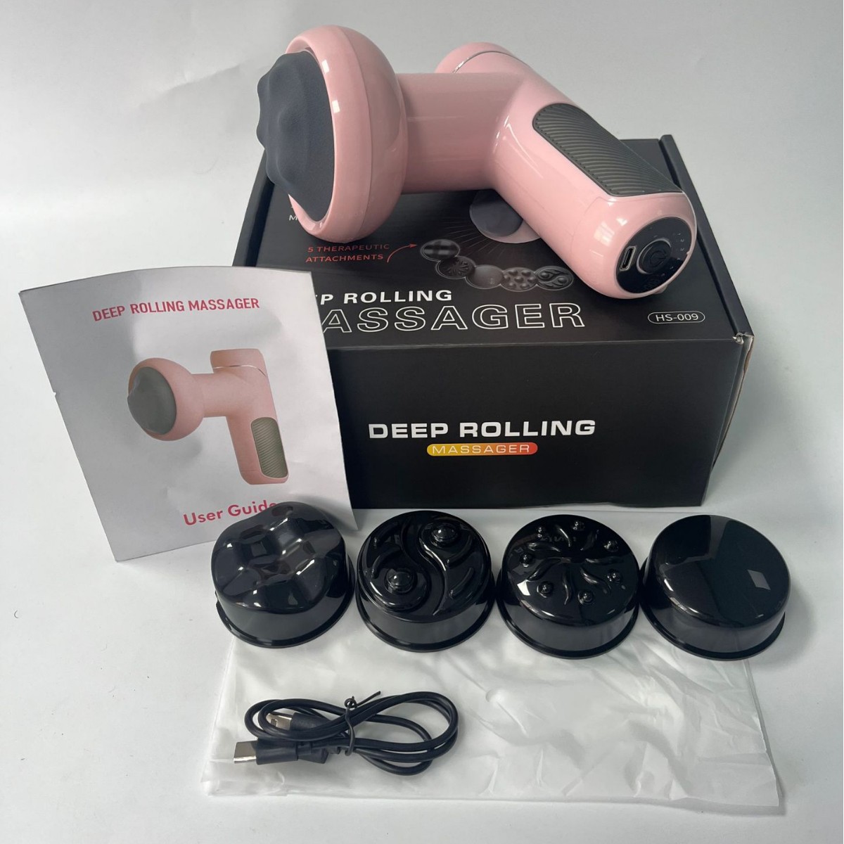 Electric Fat Pushing Machine for Cervical Spine, Lower Back, Legs, Meridian Dredging, Handheld Massager, Multifunctional Fat Pushing Machine 2024 Body Shaping