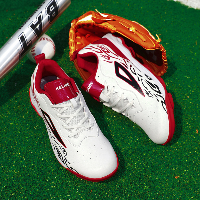 Cross-Border Rugby Shoes Men's Outdoor Non-Slip Wear-Resistant Training Fixed Spikes Professional Training Anti-Slip Baseball Shoes