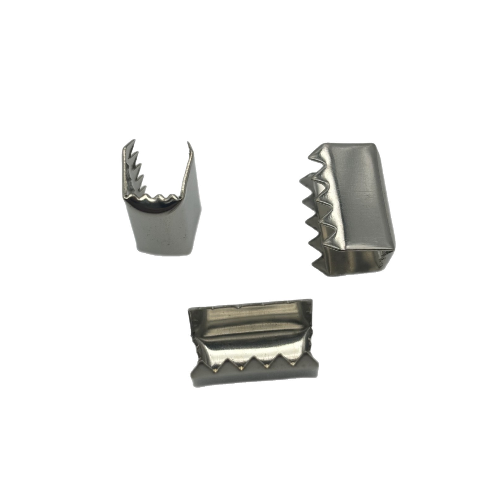 7x 14mm tooth clip metal rope clip horse clip iron clip webbing lanyard accessories code manufacturer